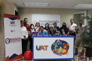 Invita UAT a la colecta &ldquo;Donando un juguete haces feliz a un coraz&oacute;n&rdquo;