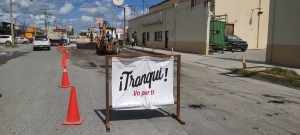 Intensifica Ayuntamiento acciones  de rehabilitaci&oacute;n de pavimentos