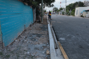Realiza Gobierno de Matamoros acciones integrales que incluyen pavimentaci&oacute;n, banquetas y luminarias tipo led