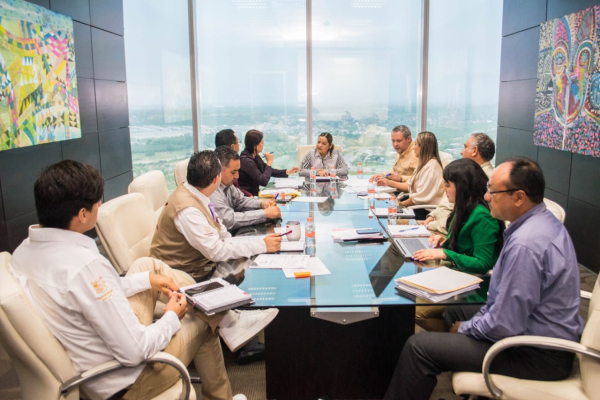 Acuerdan funcionarias de SEBIEN estatal y municipal acciones en beneficio de familias vulnerables