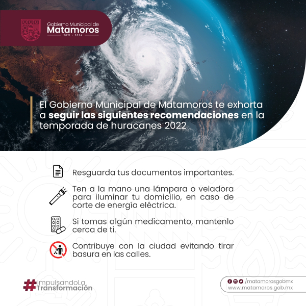 Inicia temporada de huracanes 2022