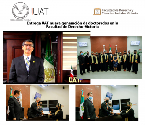 Entrega la UAT nueva generaci&oacute;n de doctorados