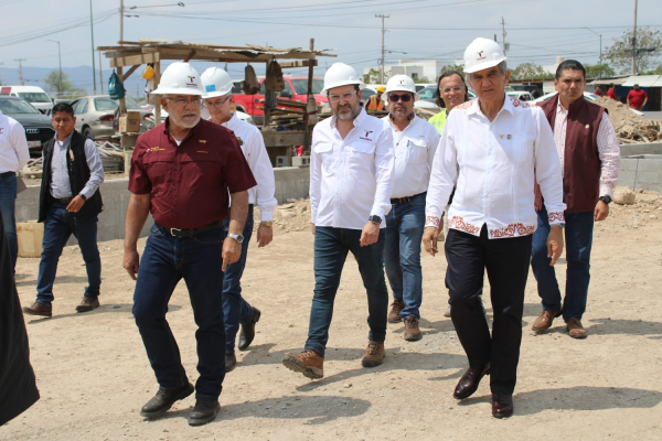 Constata gobernador avance en la construcci&oacute;n de la Ciudad Judicial en Victoria