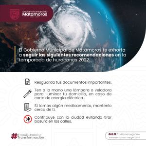 Inicia temporada de huracanes 2022