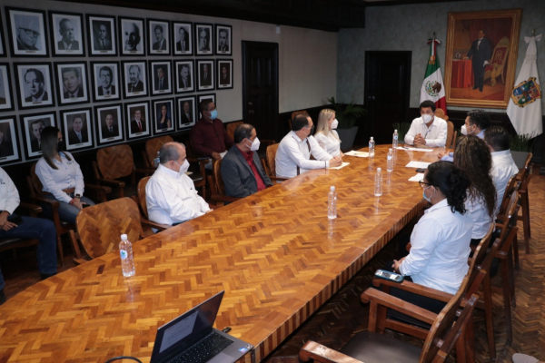 Reconoce SST al Gobierno de Matamoros como promotor de la salud en el trienio 2018-2021