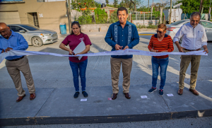 Entrega alcalde Mario L&oacute;pez, nuevas obras de pavimentaci&oacute;n a matamorenses; inversi&oacute;n supera los 24 mdp