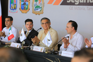 Acuerdan Tamaulipas, Nuevo Le&oacute;n y Coahuila reforzar seguridad fronteriza e interestatal