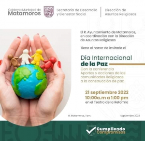 D&iacute;a Internacional de la Paz