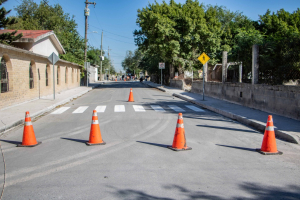 Se concluy&oacute; la obra de pavimentaci&oacute;n de la calle Francisco Guerrero