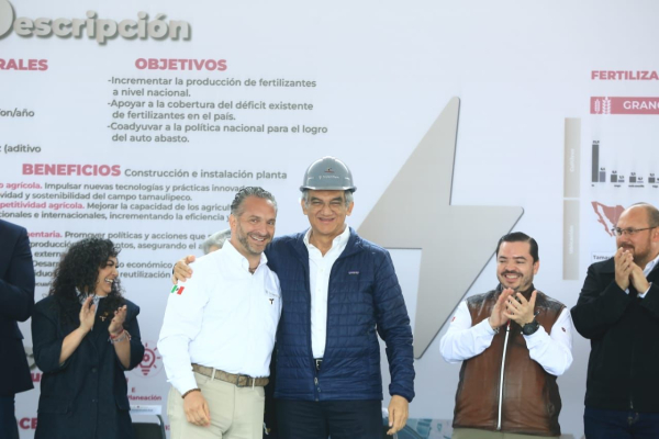 Inicia Am&eacute;rico construcci&oacute;n de planta de fertilizantes con una inversi&oacute;n hist&oacute;rica de mil 300 MDD