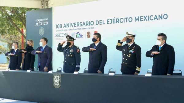 Reconoce Francisco Garc&iacute;a Cabeza de Vaca entrega y compromiso del Ej&eacute;rcito Mexicano