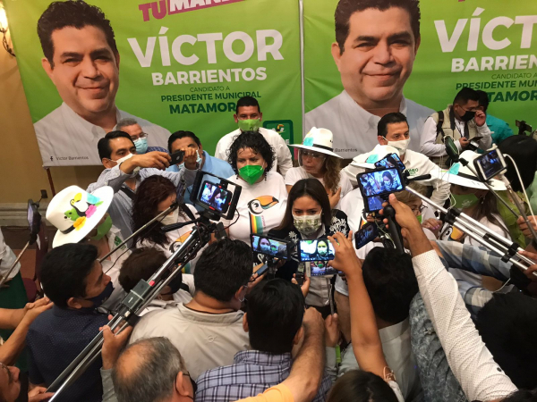 Me voy de Tamaulipas convencida que Matamoros y San Fernando ser&aacute;n territorio Verde: Karen Castrej&oacute;n